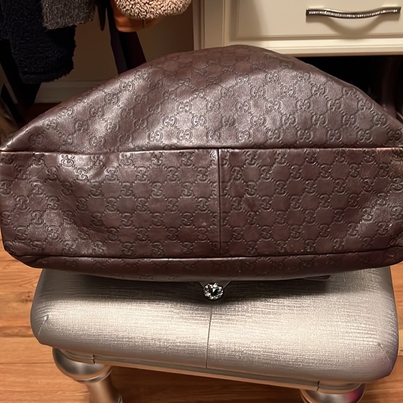 Gucci chocolate brown hobo - Picture 5 of 7